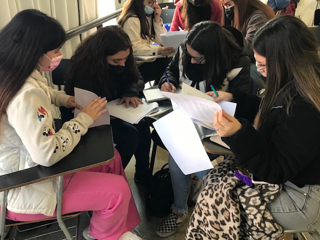 Estudiantes de cuarto año de Pedagogía en Educación Diferencial con ...