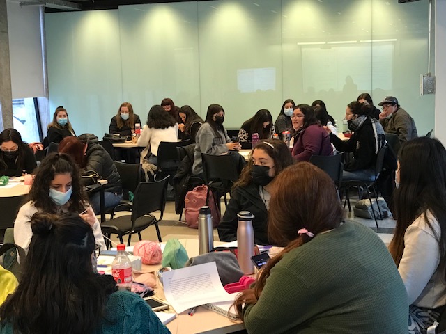 Estudiantes de cuarto año de Pedagogía en Educación Diferencial con ...