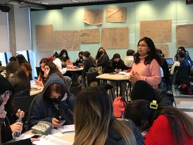 Estudiantes de cuarto año de Pedagogía en Educación Diferencial con ...